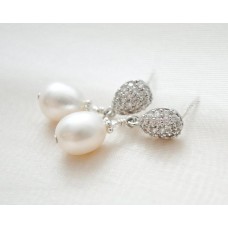 Fresh Water Pearl Drop Earrings