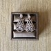 Cubic Zirconia Filgree Earrings
